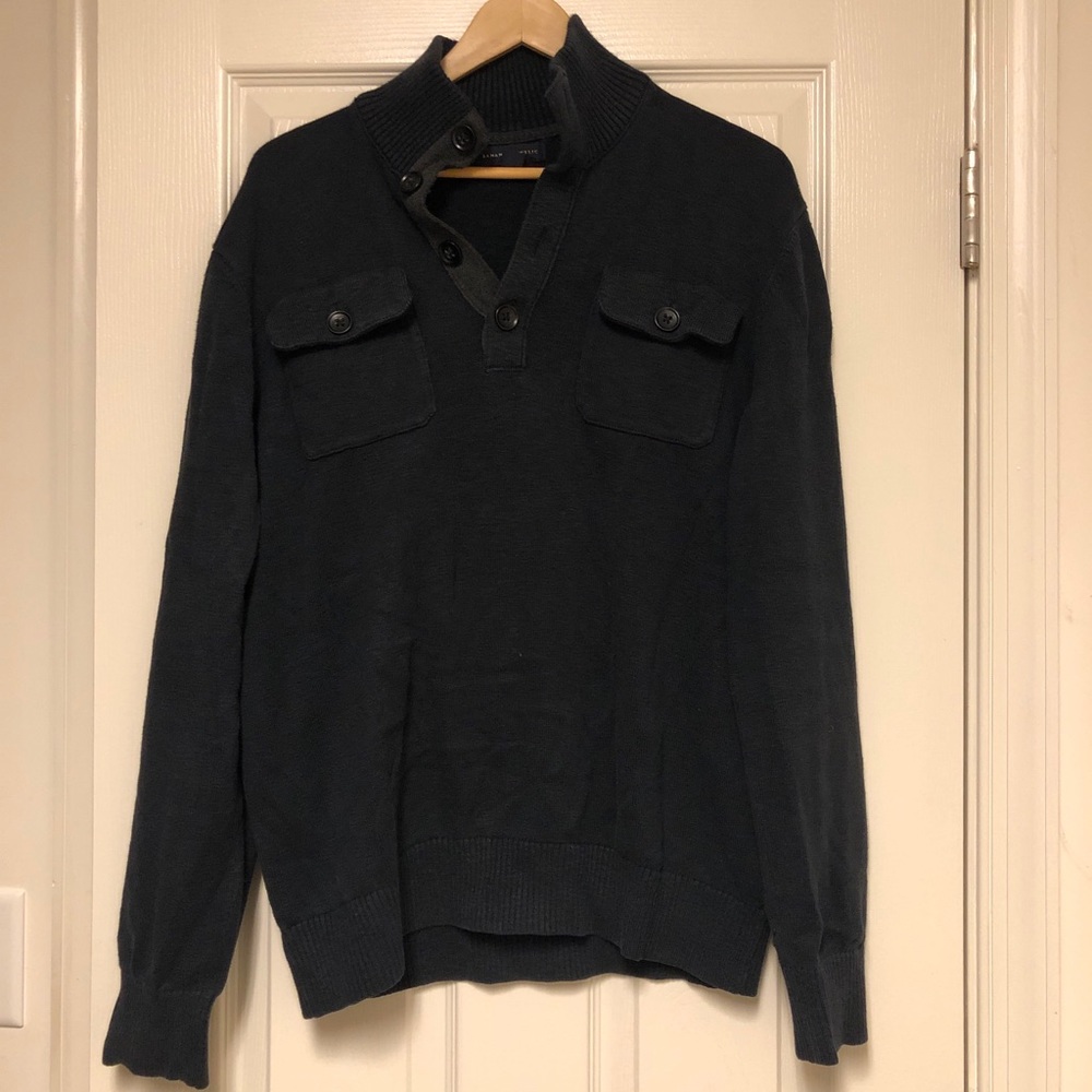 Navy Blue Sweater
